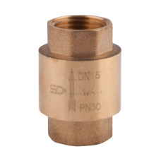 Обратный клапан SD Plus с латунным штоком 1" 1/4 SD240W32