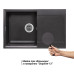Кухонная мойка Lidz 790x495/230 GRF-13 (LidzGRF13790495230)