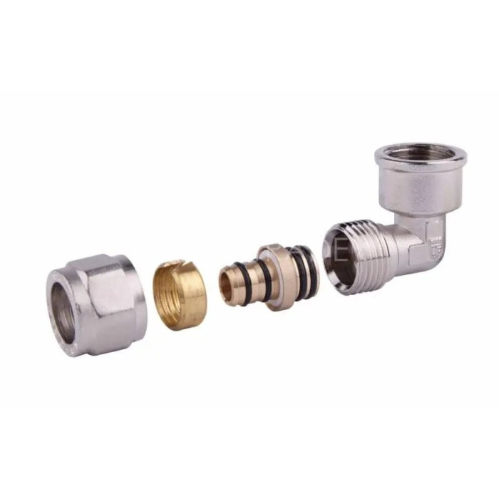 Угол обжимной разборный 16х1/2", внутренняя резьба SD Forte SD00022052