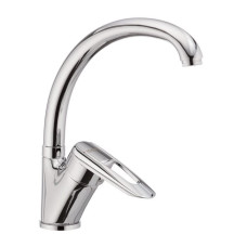 Змішувач для кухні хромований з латуні HAIBA DISK гайка chr-777 (nut)(HB0059)