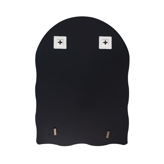 Зеркало Lidz Anny 140.07.02 (1) 600х850х106 настенное с полочкой прямоугольное с дугообразным верхом и фигурными боками LD78AN6085