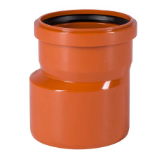 Редукция 200х160мм для наружной канализации ПВХ TEHNO WORLD