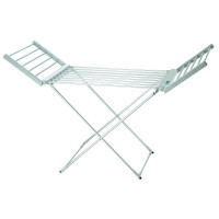 Сушилка для белья электрическая ZERIX Comfort 220W, 220-240V раскладная серебро