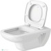 Унітаз підвісний DURAVIT D-CODE Rimless 45700900A1 в комплекті з сидінням дюропласт Soft-close