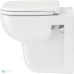 Унітаз підвісний DURAVIT D-CODE Rimless 45700900A1 в комплекті з сидінням дюропласт Soft-close