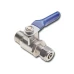 Кран шаровый для врезки в водопровод 1/4" под 1/4" РН  AQUAFILTER