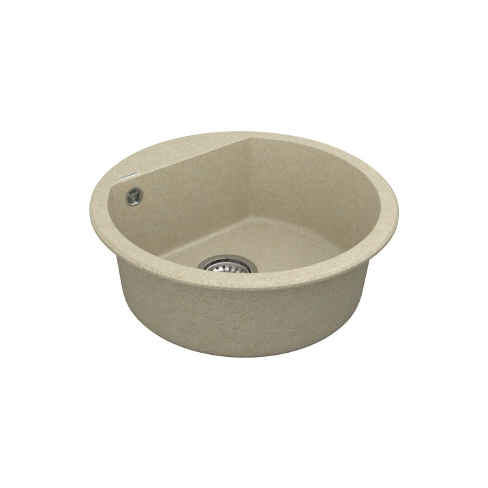 Мойка Vankor Tera  500х500х180 круг. Beige + сифон