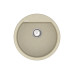 Мойка Vankor Tera  500х500х180 круг. Beige + сифон
