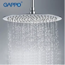 Тропічний душ GAPPO G29, Ø200 мм, нержавіюча сталь, хром