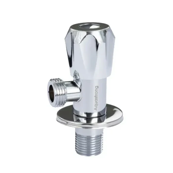 Кран угл. хром 1/2 х1/2  С 310  Aquastrong