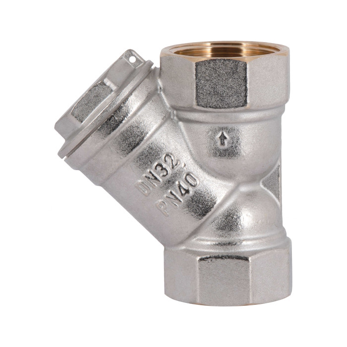 Фильтр грубой очистки Thermo Alliance Standart 1 1/4"ВВ никель для воды косой TAS124W32 Фильтр грубой очистки Thermo Alliance Standart 1 1/4"ВВ никель для воды косой TAS124W32