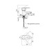 Смеситель для раковины Lidz Anny 001F (k40) LDANN001FCRM35119 Chrome