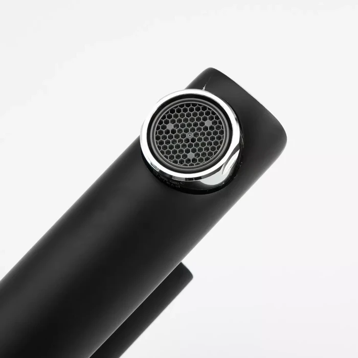 Змішувач для раковини GAPPO G1003-6, чорний/хром