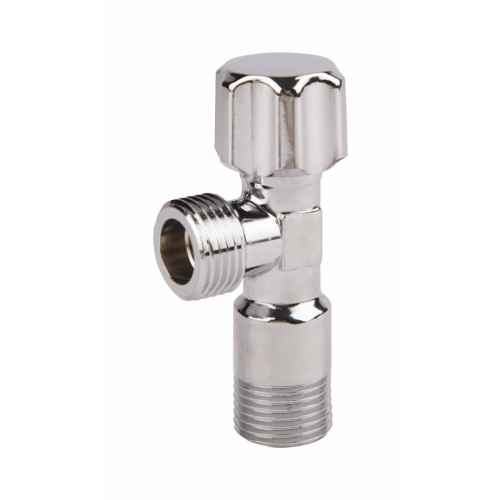 Кран угловой Thermo Alliance Standart (ручка шестигранник) с вент.буксой 1/2"Н х 1/2"Н SF3441515