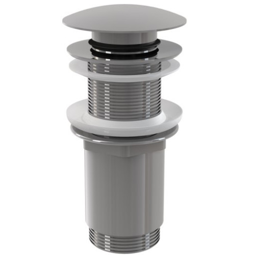 A395 донний клапан 1 1/4" без переливу Chrome  Alca