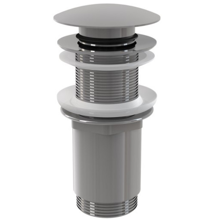 A395 донний клапан 1 1/4" без переливу Chrome  Alca