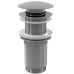 A395 донний клапан 1 1/4" без переливу Chrome  Alca
