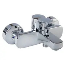 Змішувач для ванни  з коротким гусаком KLUDI Pure&Easy, хром (376810565)