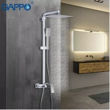Душова система GAPPO G2407-30, білий/хром