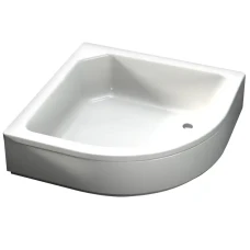 Поддон полукр. AQUAF-PLUS550 90x35 глубокий с сид.