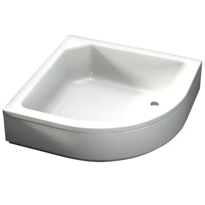 Поддон полукр. AQUAF-PLUS550 90x35 глубокий с сид.