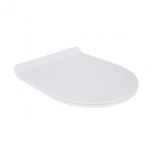 Сиденье для унитаза с микролифтом Slim белое Qtap Virgo QT99HY2111W