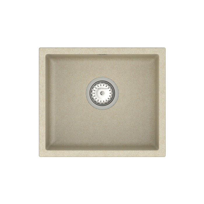 Мойка Vankor Orman 440х380х190 квадр. Beige + сифон
