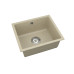 Мойка Vankor Orman 440х380х190 квадр. Beige + сифон