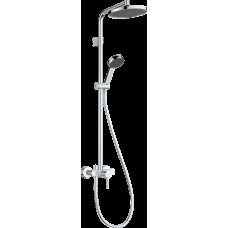 ACTIVERA S 240 1jet EcoSmart Showerpipe душова система зі змішувачем, хром