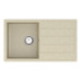 Мийка для кухні Vankor Easy EMP 02.76 Beige прямокутна з сифоном