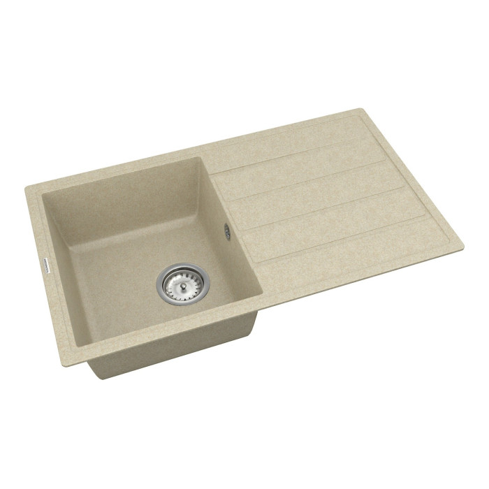 Мойка для кухни из исскуственого камня Vankor Easy EMP 02.76 Beige прямоугольная