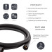 Шланг для ручного душа Qtap Hadice 1600 мм QTHADPVC160B Black Matt