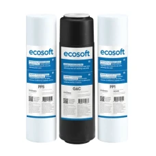 Комплект 3 картр. KUDH F1-3  ( хлор.) ECOSOFT(не бренд.упаковка)