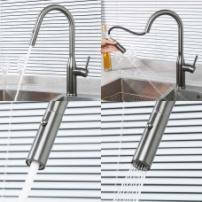 G4398-41 кухня одноваж. висувний  вилив лат. Ø35 (Gungrey) {8/1}