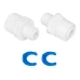 Прямий фітинг ITAL 1/4"Q x 1/8"РЗ (кратно 10 шт) (ST020-A)