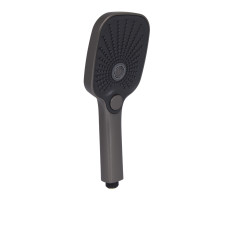 Лейка для ручного душа Qtap (43x100x260) для душевых систем Gemini Gunmetal Black PVD QTGEM43100260GMB50073