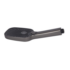 Лейка для ручного душа Qtap (43x100x260) для душевых систем Gemini Gunmetal Black PVD QTGEM43100260GMB50073