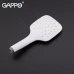 Душова система GAPPO G2417-8, вилив - перемикач на лійку, білий/хром