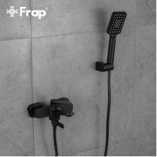 Змішувач для ванни Frap F3262, чорний