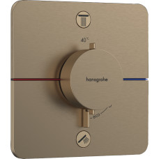 SHOWER SELECT COMFORT Q термостат для 2х споживачів, ПМ, колір  шліфована бронза