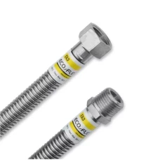 Газовий шланг Eco-Flex Газ/Стандарт 80 см гайка-штуцер 1/2"