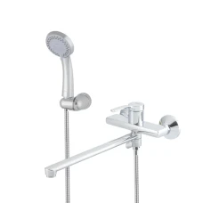 Змішувач для ванни Haiba Lemon 006 Euro, довгий вилив (HB9588)