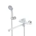 Смеситель для ванны Haiba Lemon 006 Euro, длинный излив (HB9588)
