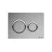 Інсталяція KOLLER POOL DUNE 1200SL з підвісним унітазом Round Rimless, дюропластовим сидінням slim soft-clous і хромованою круглою кнопкою Air KP112-001+RN0490RQ3+KP230