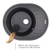 Кухонная мойка Lidz 620x500/200 BLA-03 (LidzBLA03620500200)