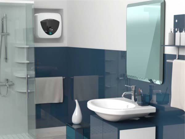 Бойлер Ariston ANDRIS LUX 6 OR у ванній кімнаті